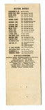 Savoy Hilton, New York, NY Matchbook Cover