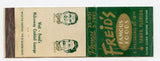Freid's Famous Foods, Tampa, FL Matchbook Cover