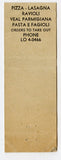 Johnny's Eldorado Restaurant and Lounge, Ft. Lauderdale, FL Matchbook Cover