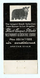 Topper's Restaurant, Chicago, IL Matchbook Cover