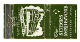 Singer's Rendezvous, Chicago, IL Matchbook Cover