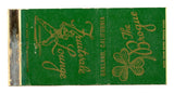 Fruitvale Lounge and Brogue Lounge, Oakland, CA Matchbook Cover