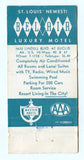 Bel Air Motor Hotel, Chicago, IL Matchbook Cover