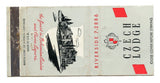 Czech Lodge, North Riverside, IL Matchbook Cover