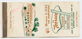Terrace Reataurant and Cocktail Lounge, Elmhurst, IL Matchbook Cover