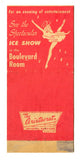 Lakeside Green Cocktail Lounge, The Stevens Hotel, Chicago, IL Matchbook Cover