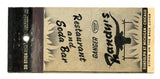 Randy's Restaurant and Soda Bar, Chicago, IL Matchbook Cover