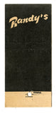 Randy's Restaurant and Soda Bar, Chicago, IL Matchbook Cover