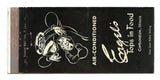 Engel's Restaurant, Carbondale, IL Matchbook Cover