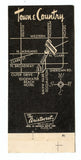 Town & Country Restaurant, Chicago, IL Matchbook Cover