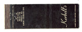 Kerbell's Restaurant, Chicago, IL Matchbook Cover