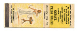 Dutch Pete's Tavern, Halethorpe, MD Matchbook Cover