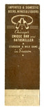 Cafe Bohemia, Chicago, IL Matchbook Cover