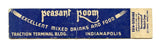 Fredrick's Restaurant, Indianapolis, IN Matchbook Cover
