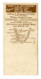 Vogel's Restaurant, Whiting, IN Matchbook Cover