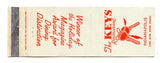 Keys Restaurant, Indianapolis, IN Matchbook Cover