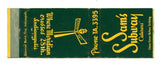 Sam's Subway Caterers, Indianapolis, IN Matchbook Cover