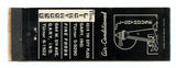 Lighthouse Restaurant, Gary, IN Matchbook Cover