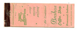 Brahos Coffee Shop, Hammond, IN Matchbook Cover