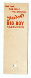 Frisch's Big Boy Matchbook Cover