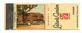 Leiser's Garden, Dubuque, IA Matchbook Cover