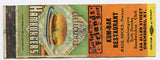 Kum-Bak Restaurant, Owensboro, KY Matchbook Cover