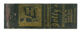 Jolly's Restaurant, Cave City, KY Matchbook Cover