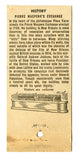Original Pierre Maspero's Exchange, New Orleans, LA Matchbook Cover