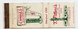 T. Pittari's, New Orleans, LA Matchbook Cover