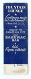 Roosevelt Coffee House, New Orleans, LA Matchbook Cover