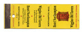 Northampton Hotel & Wiggins Old Tavern, Northampton, MA Matchbook Cover
