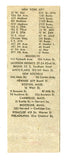 Schrafft's Restaurants Matchbook Cover