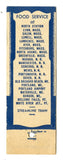 Armstrong Company, Boston, MA Matchbook Cover