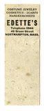 Dell Food Products, Northampton, MA Matchbook Cover