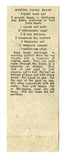 Durgin Park Market Dining Rooms, Boston, MA Matchbook Cover