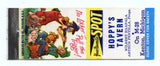 Hoppy's Tavern, Kenton, MI Matchbook Cover