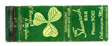 Shamrock Bar, Ontonagon, MI Matchbook Cover