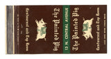 Painted Pig Restaurant & Tap Room, Clayton, MO Matchbook Cover