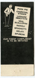Pagliacci's Pizzeria Restaurant, St. Louis, MO Matchbook Cover