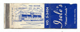 Isele's Restaurant, University City, MO Matchbook Cover