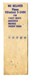Isele's Restaurant, University City, MO Matchbook Cover