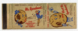 Mr. Spudnut Matchbook Cover