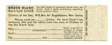 Chicken of the Sea Matchbook Cover
