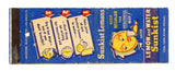 Sunkist Lemons Matchbook Cover