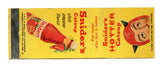Snider's Hotter Catsup Matchbook Cover