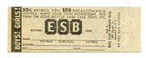 Dolly Brand Fruit Syrups Matchbook Cover