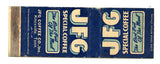 JFG Coffee Co., Knoxville, TN Matchbook Cover