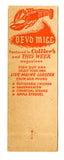 Schneithorst's Bevo Mill, St. Louis, MO Matchbook Cover