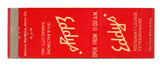 Eddies Restaurant Lounge, Kansas City, MO Matchbook Cover