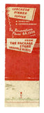Eddies Restaurant Lounge, Kansas City, MO Matchbook Cover